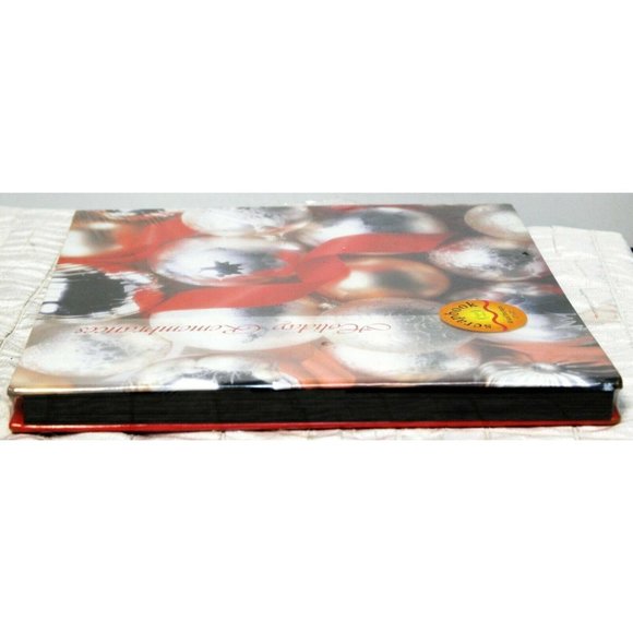 New Vtg 1998 Holiday Remembrances Scrapbook Photo Album 12" Bound & d/termined - Picture 5 of 8